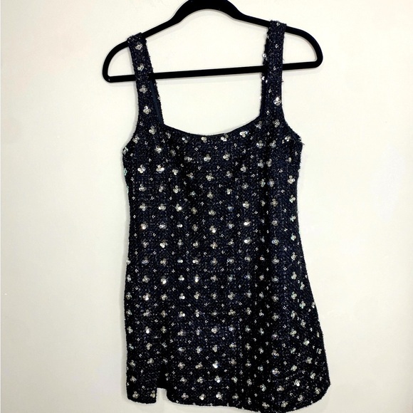 Storia Bodycon Black Mini Dress Size Small - Picture 1 of 4